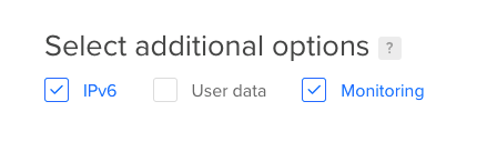 Enable IPv6 and Monitoring