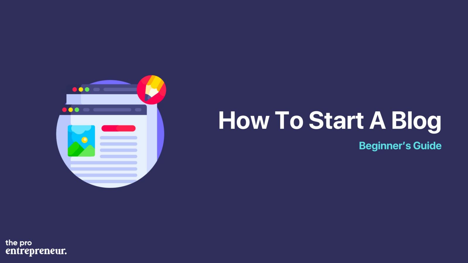 how to start a blog