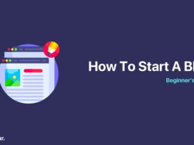 how to start a blog